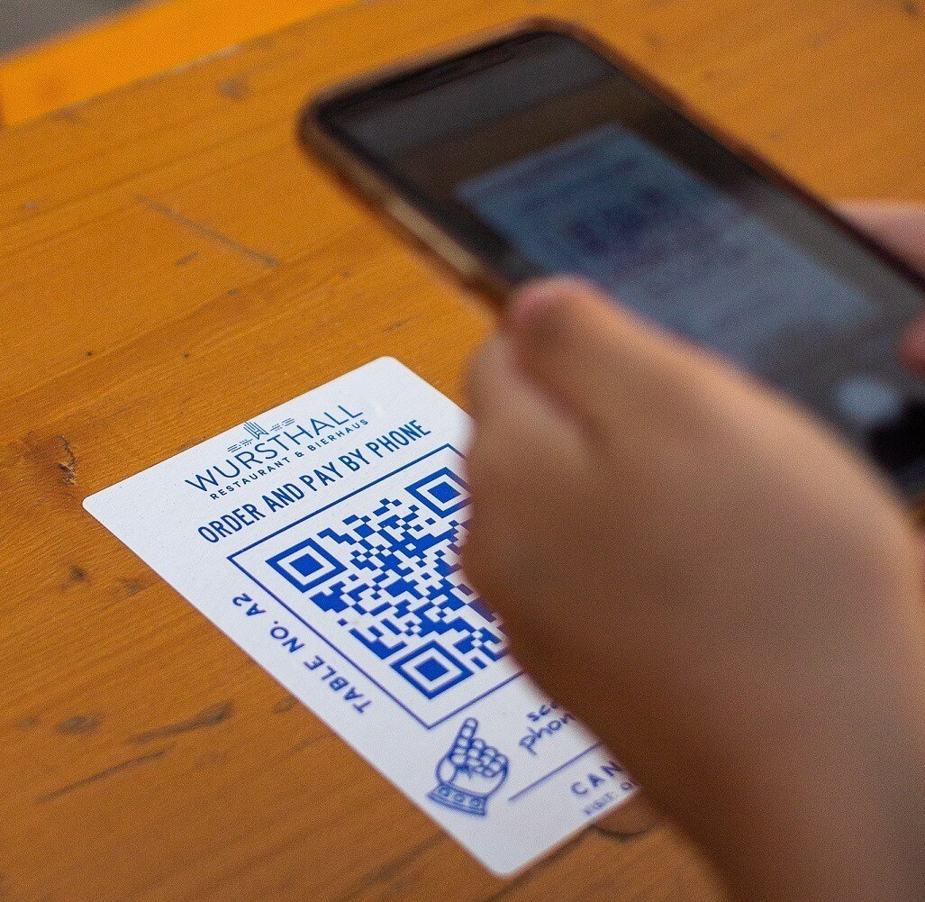 QR code restaurant menu