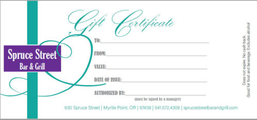 GC Restaurant Menu Design