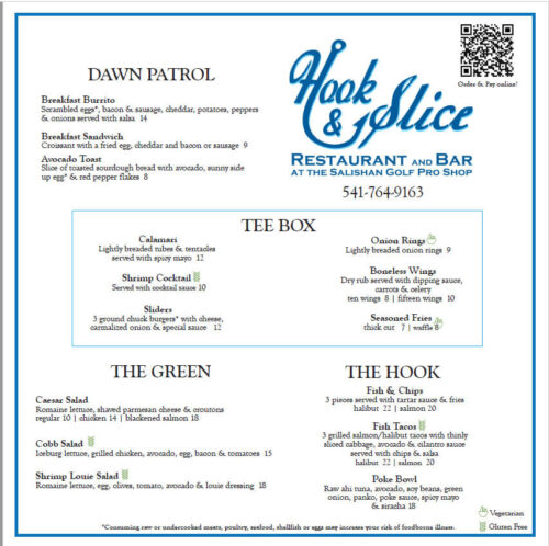 Fish Restaurant Menu Design Services